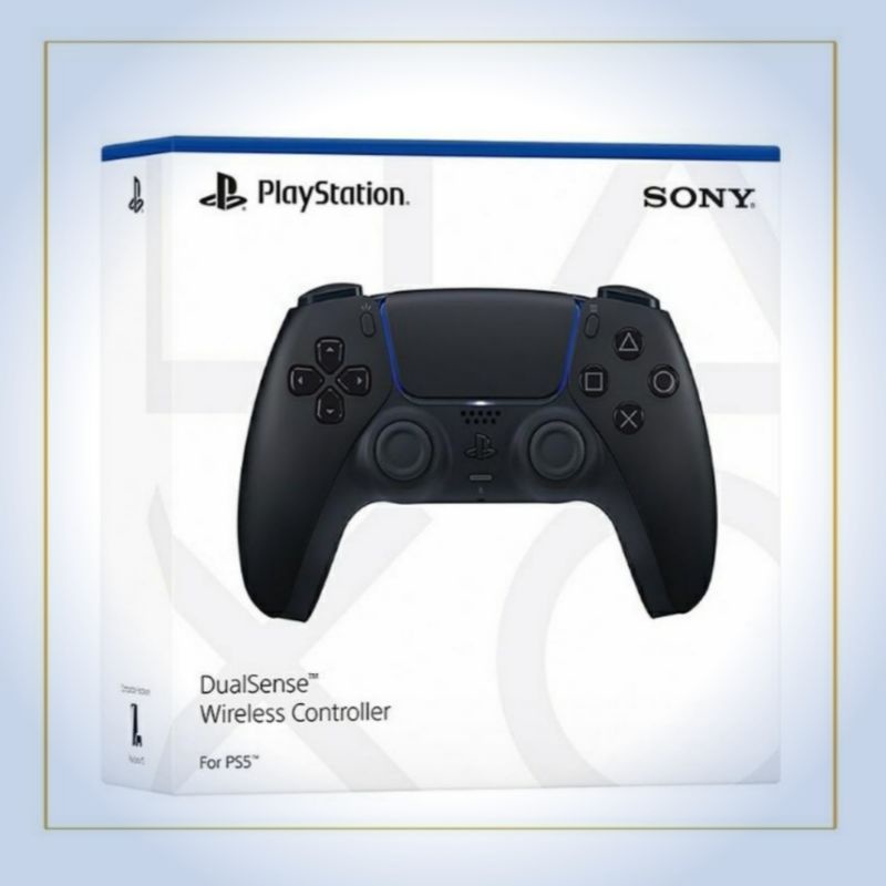 Stik Dual Sense PS5 Midnight Black - Dualsense Wireless Controller PS 5 Hitam Edition Playstation