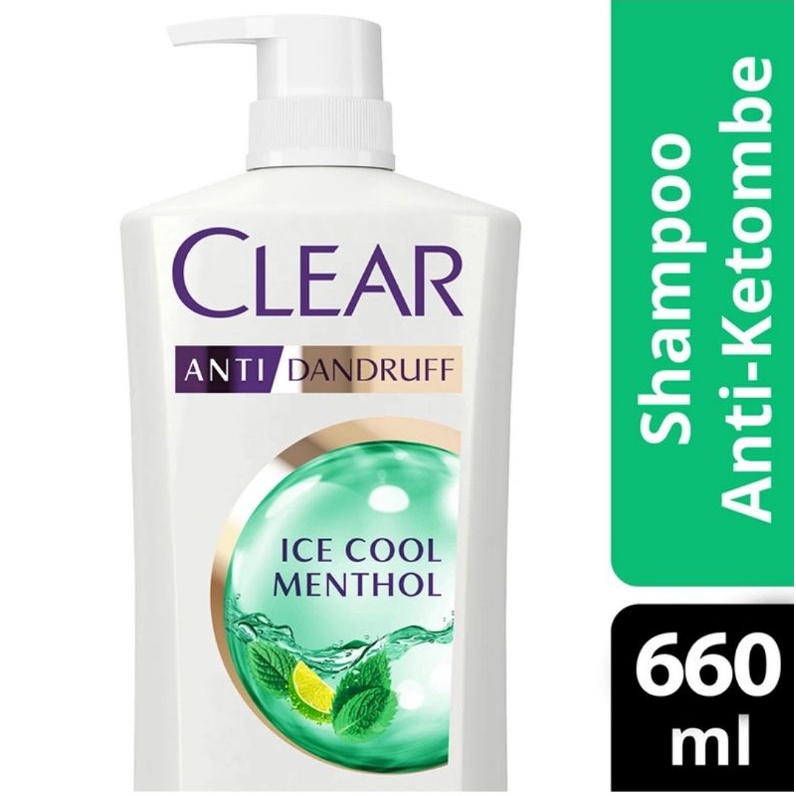 CLEAR Anti Dandruff Shampoo Ice Cool Menthol 1200ml 850ml