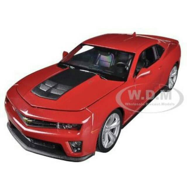 Chevrolet Camaro ZL1 Merah - Welly Nex Skala 1:24