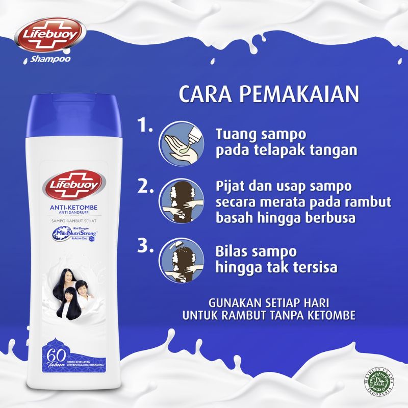 Shampoo lifebuoy 170 ml