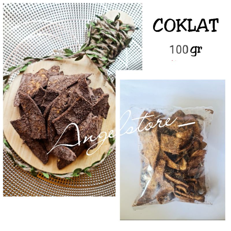 Keripik Pisang Aneka Coklat Asli  YenYen Lampung 225 gr Keripik Pisang Coklat Aneka Asli Lampung