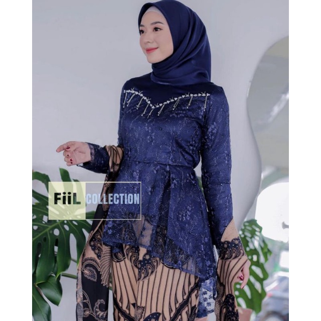Kebaya Couple Modern, Kebaya Tunangan Lamaran, Kebaya Wisuda, Kebaya Kondangan-3