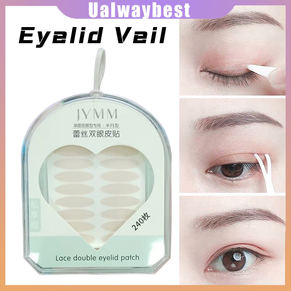 Hey Gorgeous Eyelid Veil Fiber Lace Skot Mata Invisible Eyelid Tape Scot Mata Transparan Share