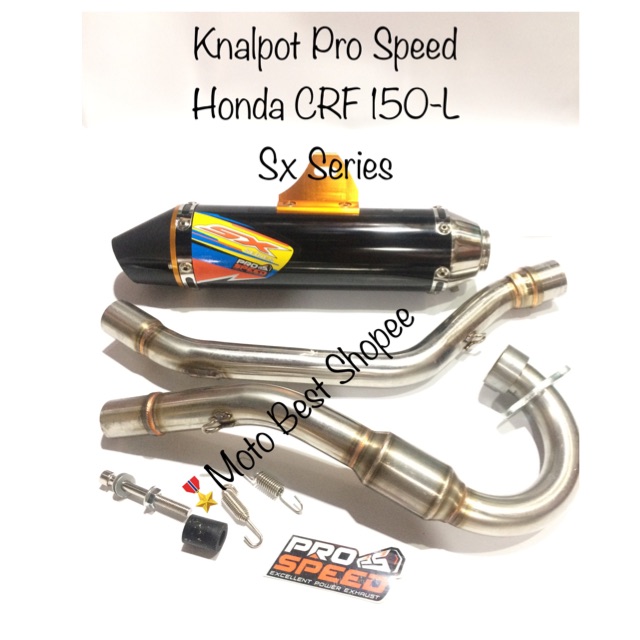 Knalpot Pro Speed Honda CRF 150 Sx Series