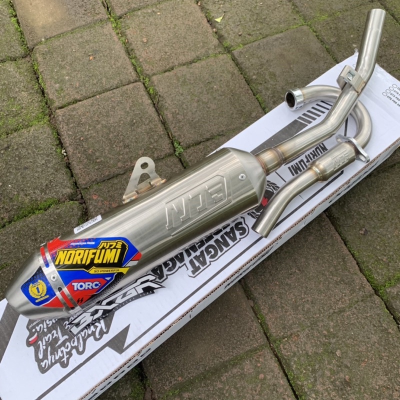 KNALPOT NORIFUMI TORC ORIGINAL KAWASAKI KLX DTRACKER
