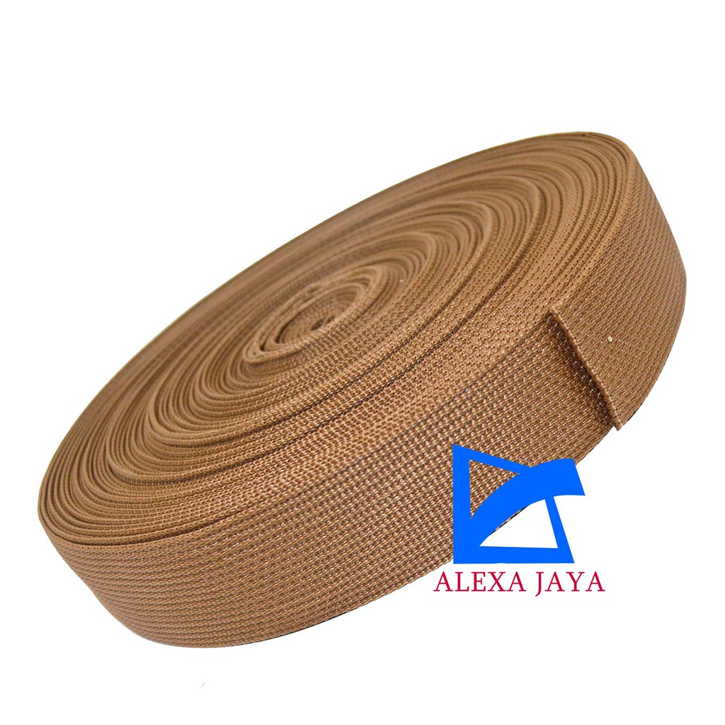 

TALI WEBBING LT UKURAN 3.8 CM MOCCA LT 3.8 MOCCA
