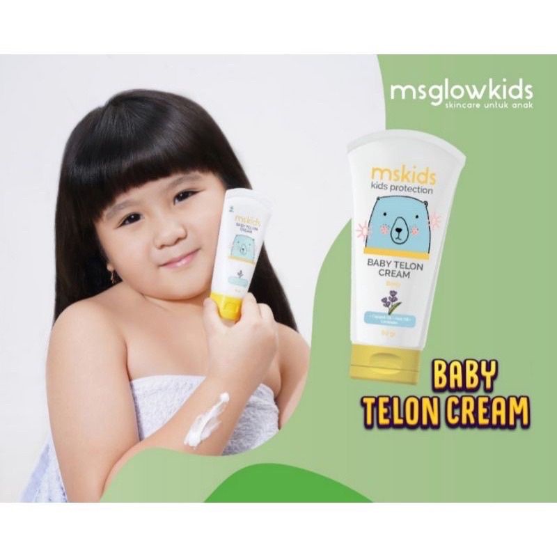 BABY TELON CREAM TERMURAH / TELON BABY CREAM MS KIDS / BABY TELON CREAM MS GLOW