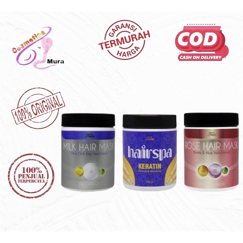 new keratin spa + smooth tata | tata hair spa keratin smooth 400 gr