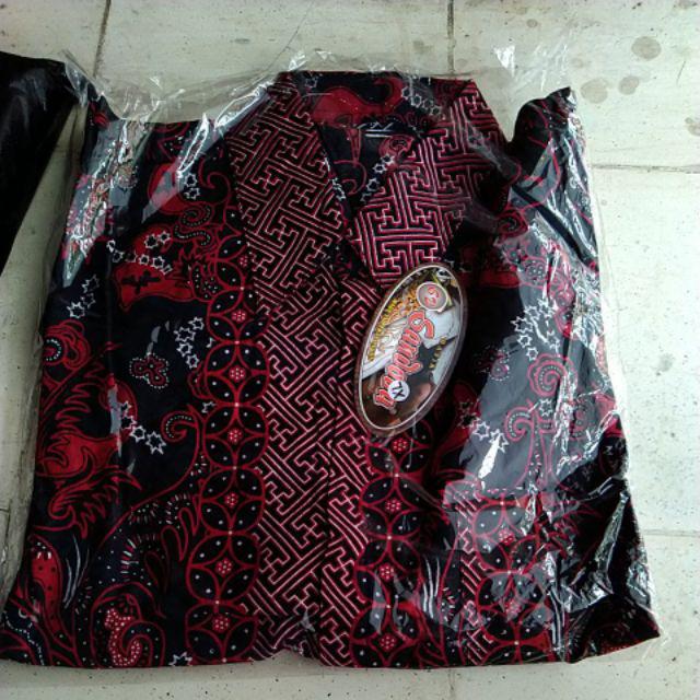 Kemeja Batik Pria Ppbtk07 Wsa04 Kemejapria/kemejabatik/kemeja Batik Batik Hrb026 Kenongo Kode G