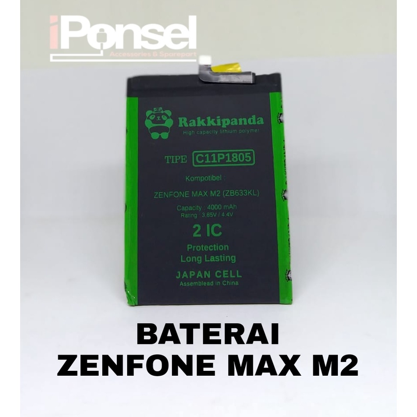 BATERAI RAKKIPANDA ASUS ZENFONE MAX M2