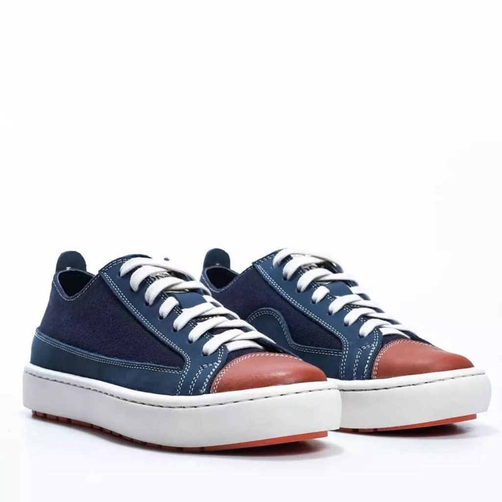 Sepatu Sneaker Pria Exodos57 - Lampero Low - Blue