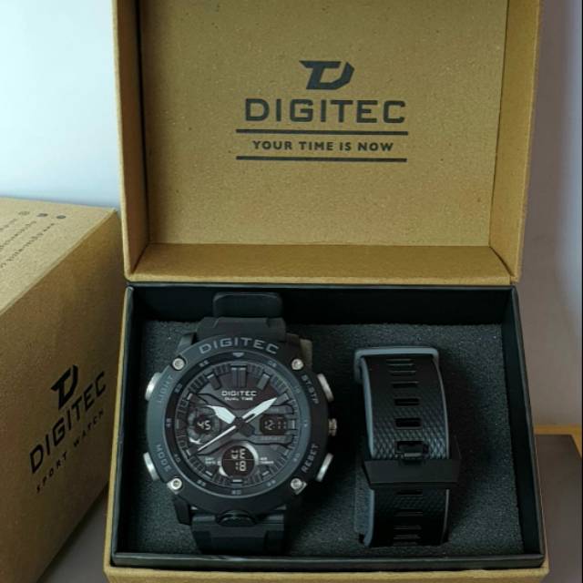 JAM TANGAN PRIA DIGITEC DG3094 SET TALI