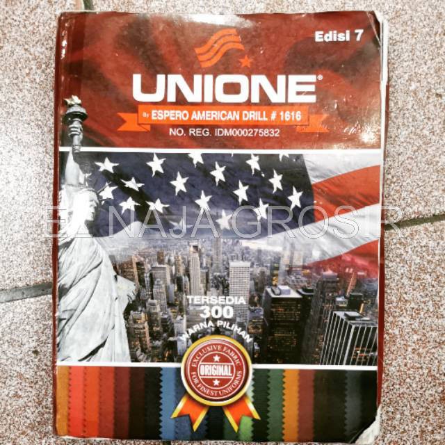 Drill American unione Bahan Seragam PDL dll, harga per 1/2 mtr