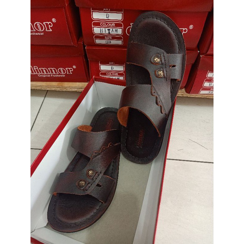 Sandal asl kulit sapi terbaru