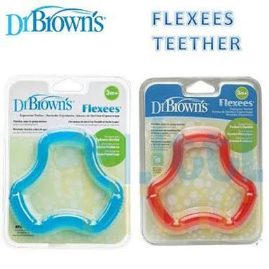 DR BROWN FLEXEES A SHAPED TEETHER / TEETHER / GIGITAN BAYI