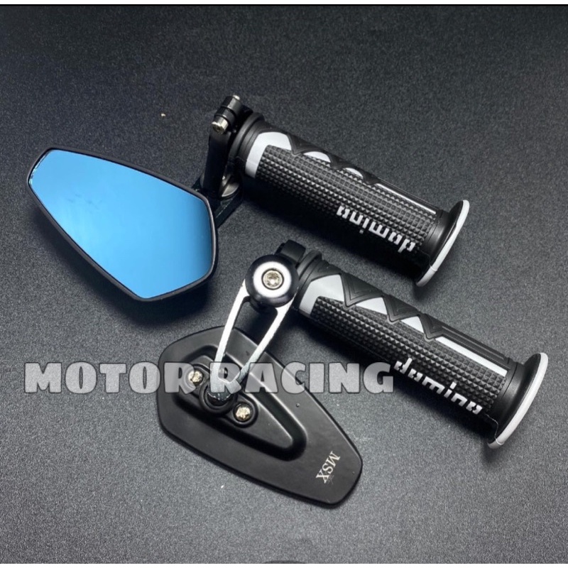 Spion Jalu Oval Plus Handgrip Domino Shark [Universal] Nmax,Aerox,Pcx,Vario,Beat,Mio Dll