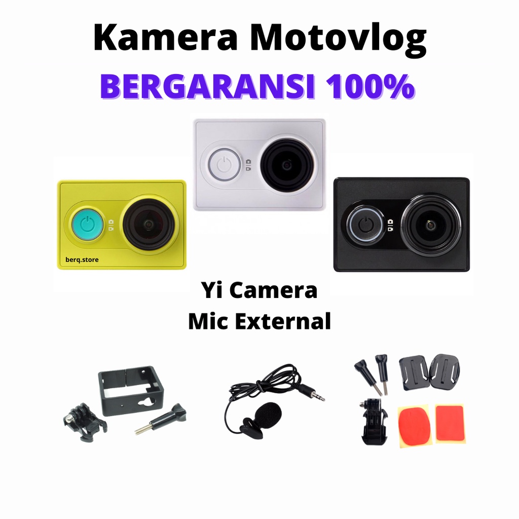 xiaomi yi yicam action camera modif mic external