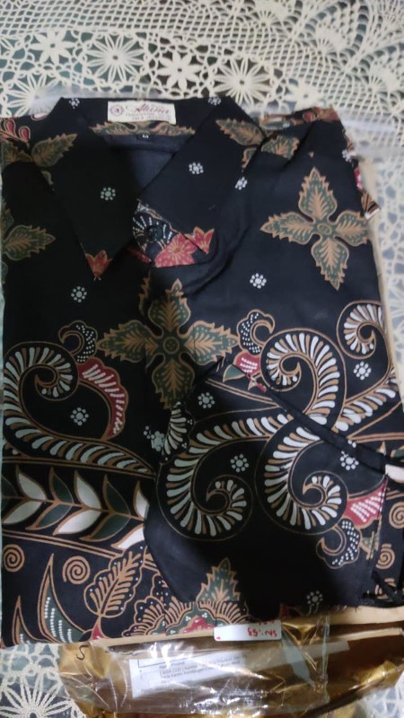 [ Bisa Cod ] Kemeja Batik Pria Premium Slim Fit Kerja Kantor Kondangan Cowok Elegan Motif Keren