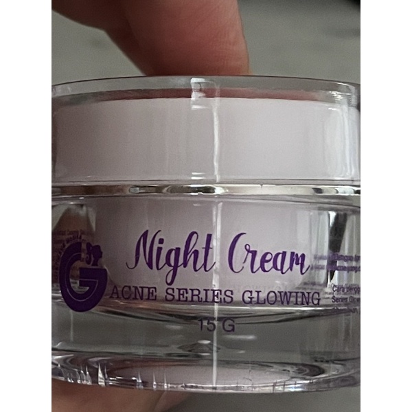 Glafidsya Medika Night Cream Acne Series Glowing