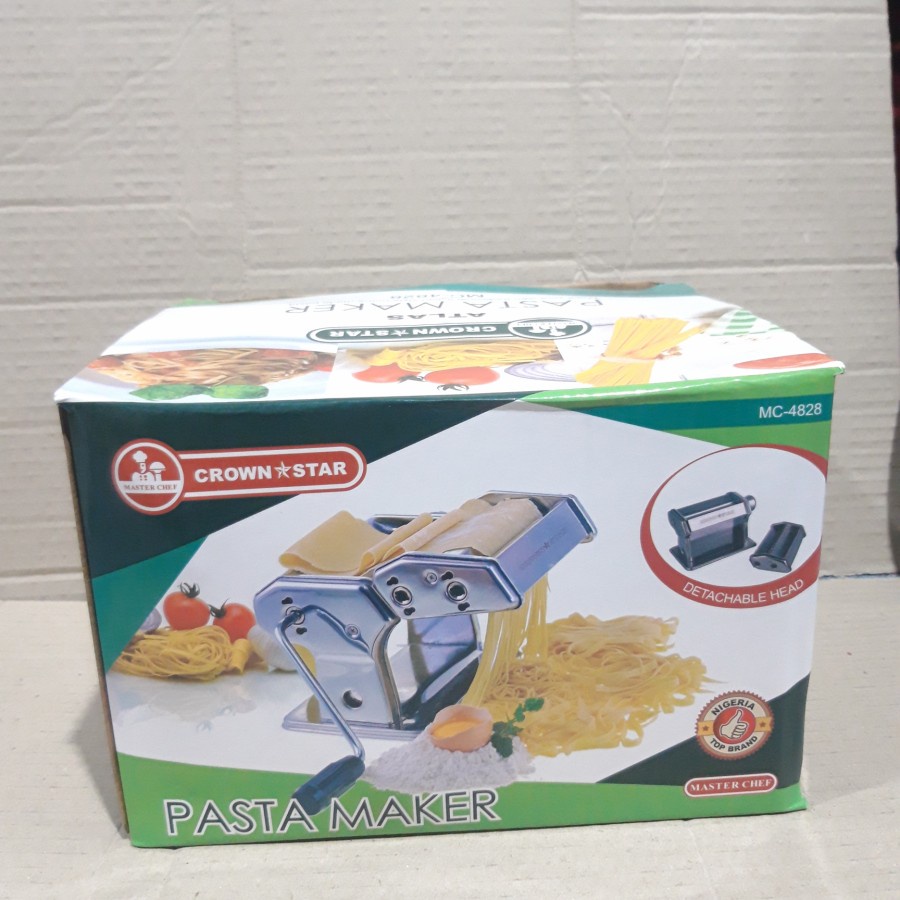 PASTA MAKER CROWN STAR/ALAT MEMBUAT MIE/PISANG MOLEN/KULIT PANGSIT/DLL