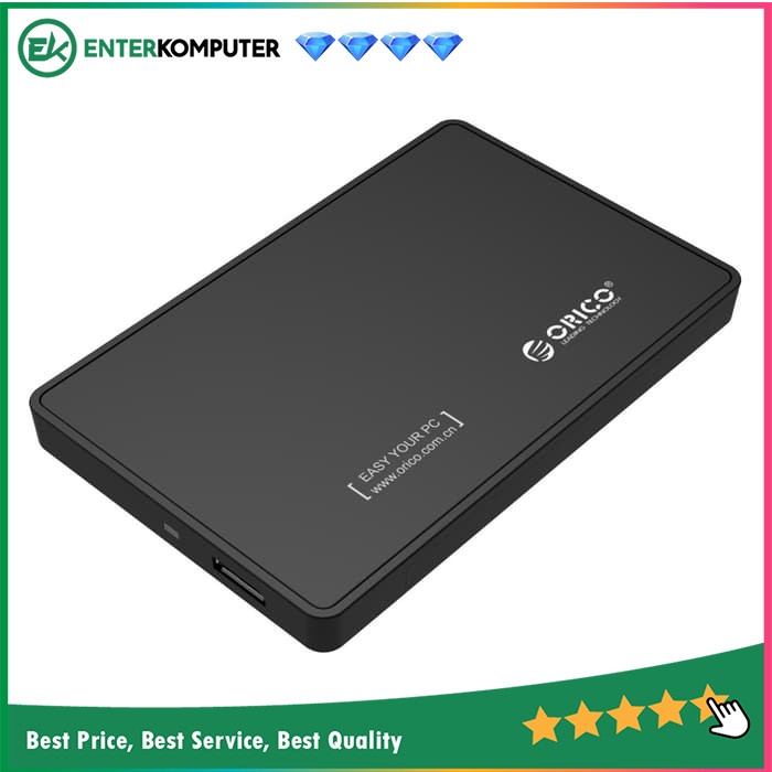 Accessories Orico 2588US3 Tool Free USB 3.0 External Hard Drive Enclosure for 2.5&quot; SATA HDD and SSD