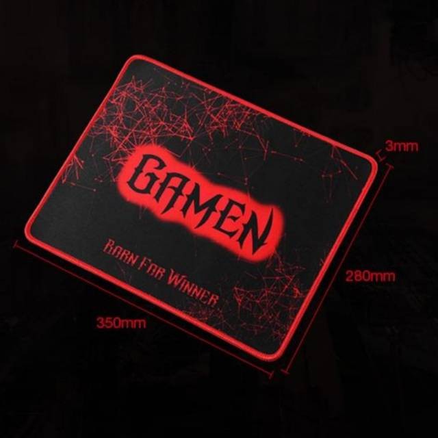 MOUSEPAD GAMING GAMEN GP-L 350 x 280 x 3 mm