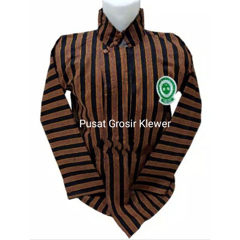 Baju Lurik Jawa / Surjan Lurik / Tradisional Jawa/ Baju Dewasa Pria / Lurik / Tenun Lurik