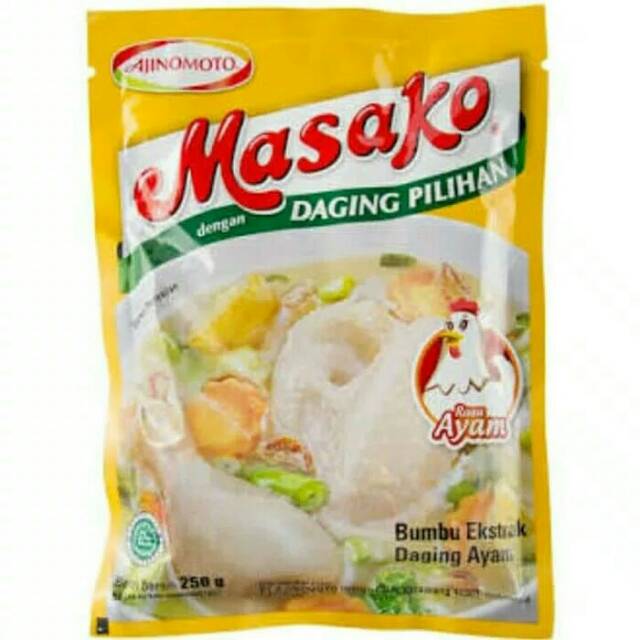 

Masako 250 Gram Kemasan Praktis dan Ekonomis