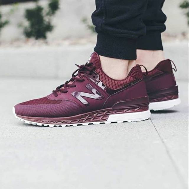 new balance 574 sport marron