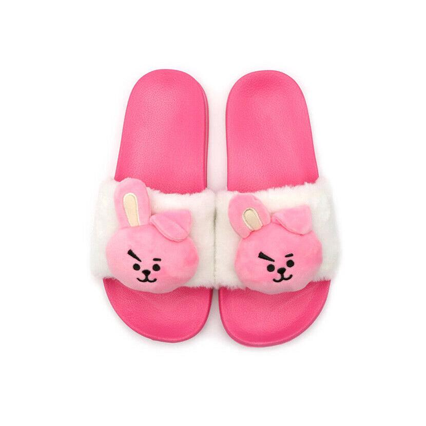  Sandal  Selop  KPOP BT21 Motif Kartun Kpop BTS  untuk Musim 