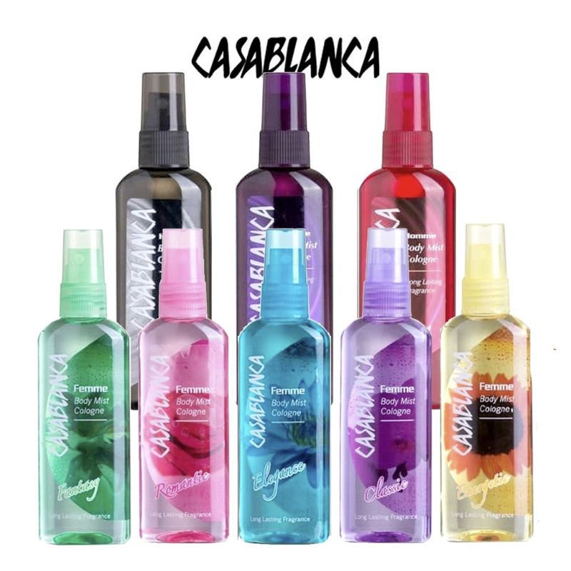 Casablanca Body Mist Cologne