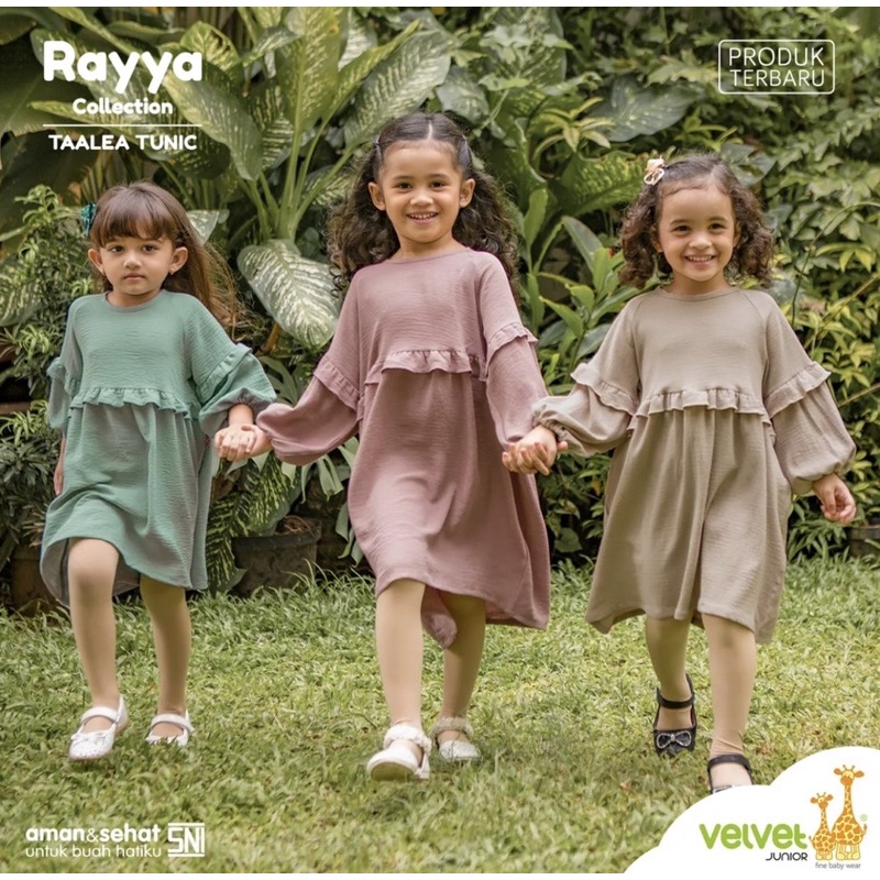 TAQIYYA TUNIC | VELVET JUNIOR RAYYA COLLECTION/IED COLLECTION