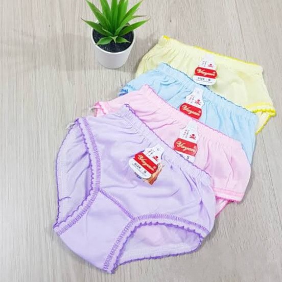 6 Pcs celana Dalam Anak Perempuan YANYAN SNI - Setengah Lusin Celana Dalam Anak Perempuan Murah