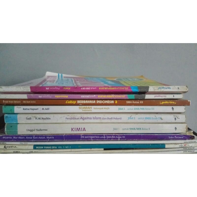 

Preloved Buku Pelajaran Kelas XII