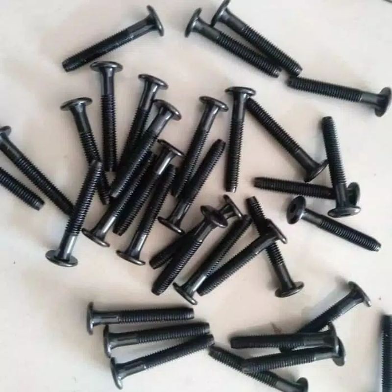 Baut Dipan M6x40 JCBC 4cm Antik Furniture Dipan Lemari Meja