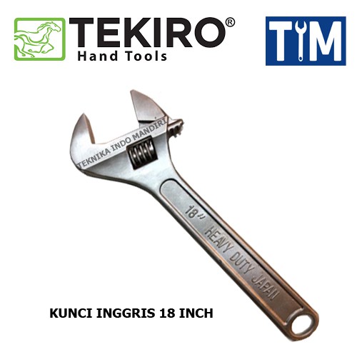 TEKIRO Kunci Inggris 18&quot; / Adjustable Wrench 18 INCH