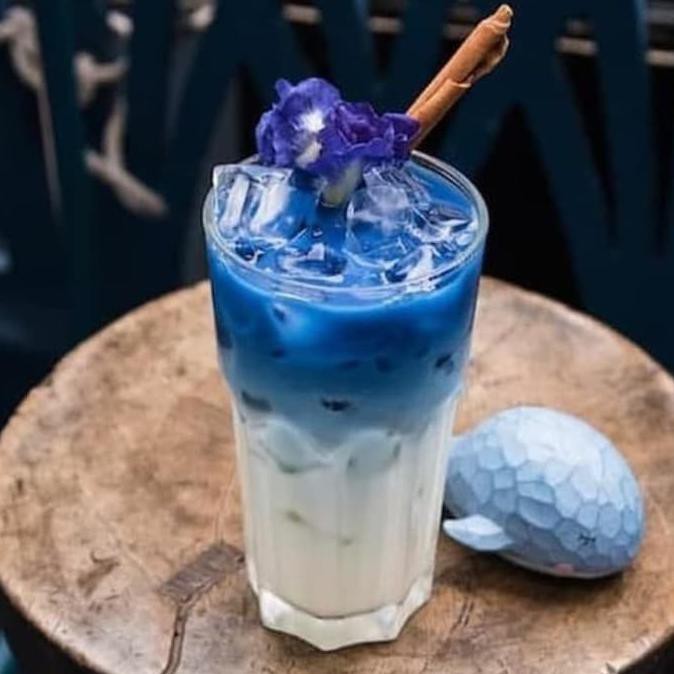 

GRATIS ! Kembang telang biru Organik - kering