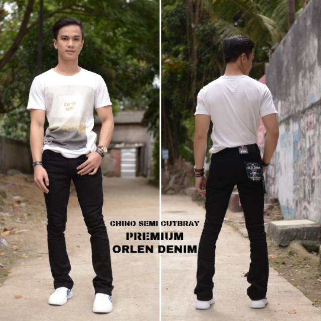 CHINO ORLEND DENIM/CHINO PRIA/CELANA CHINO TERLARIS