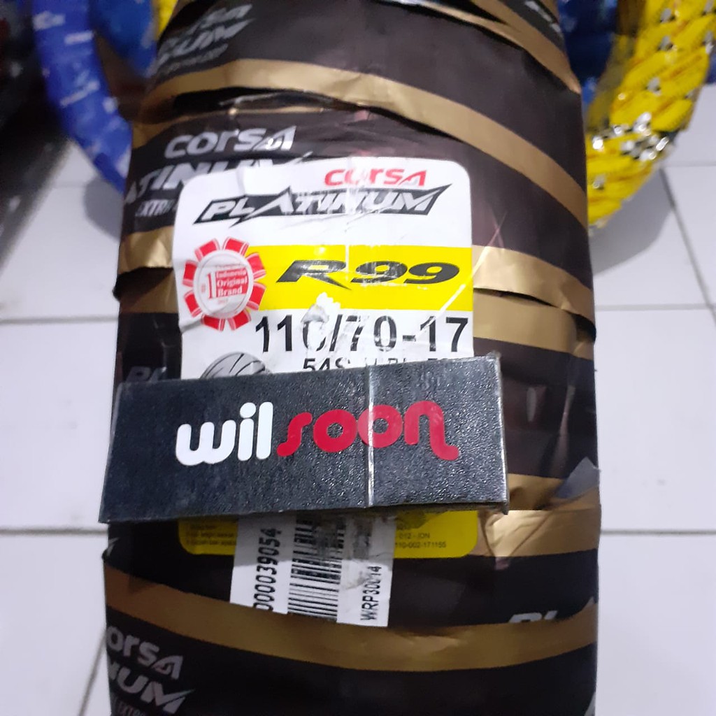 Ban Luar Corsa R99 110 70-17 Tubeless