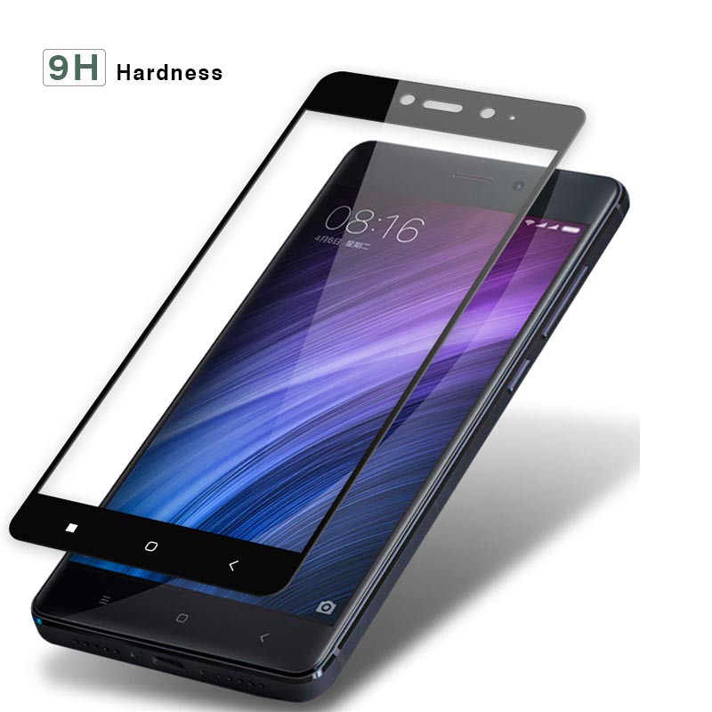 Tempered Glass Xiaomi Remi Note 4 / 4X Antigores Kaca Pelindung Layar Screen Protector Full Cover