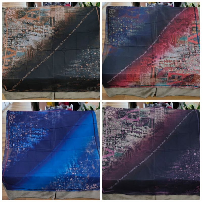 mandjha ivan gunawan hijab - milan series terbaru scarf ready free box mandjha