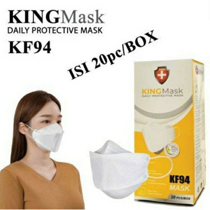 MASKER KF94 4 PLY KING MASK 3D MDL EVO