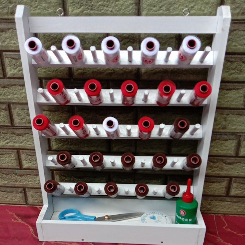 rak benang serbaguna/rak benang/tempat benang