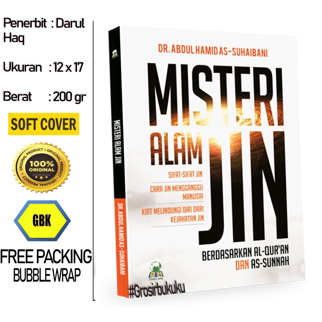 Buku Misteri Alam Jin Berdasarkan Al-Quran &amp; As-Sunnah - Darul Haq