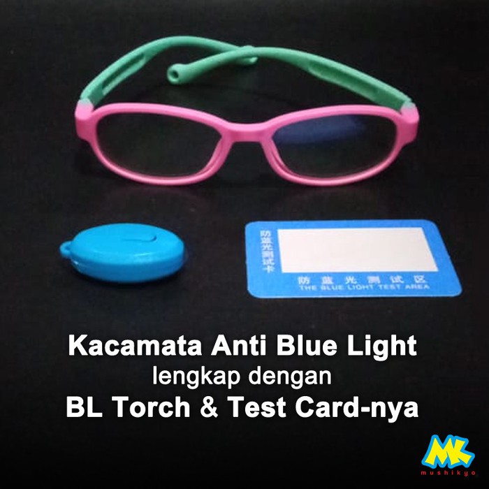 Kacamata Anak Anti Radiasi Gadget - Flexible Frame