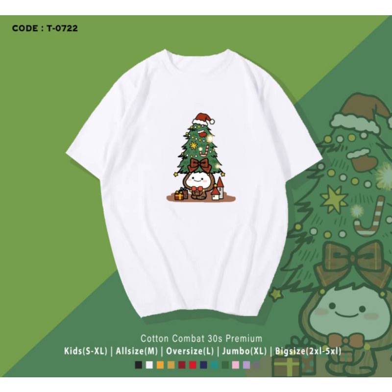 KAOS NATAL PENTOL POHON NATAL/T-SHIRT CHRISTMAS PENTOL TREE