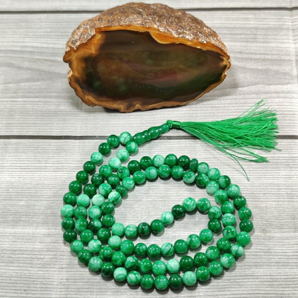 Tasbih Natural Batu Alam Giok Jade Taiwan Original