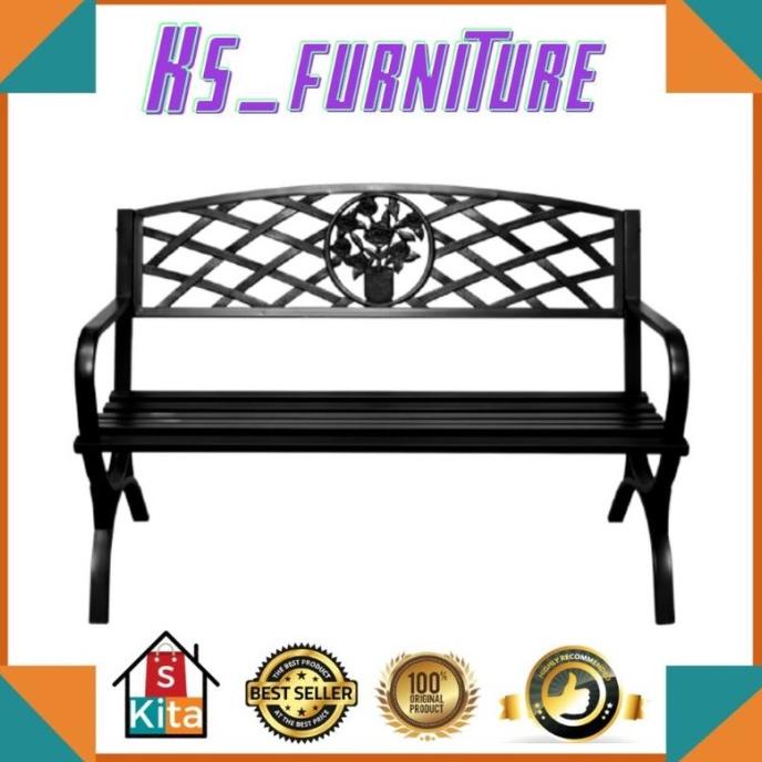 SOLEIL KURSI TAMAN KURSI BESI KURSI TERAS SDFG96456E