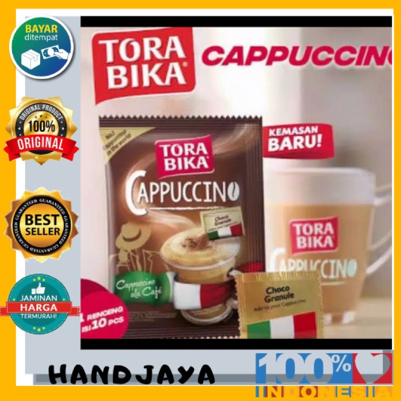 

[ Bisa Bayar Ditempat ] Torabika Cappucino Renceng 1 RENCENG ISI 10 SACHET TANPA BONUS ORI FQ