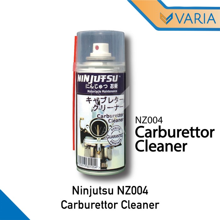 Ninjutsu NZ004 Carburettor Cleaner Samurai Paint 150 ml Pembersih Carb